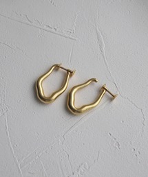 TEN. | 18KGP ベールイヤリング(イヤリング)