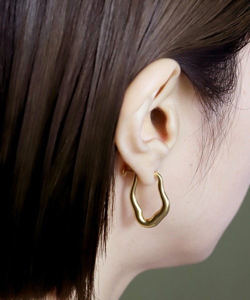 TEN.（テン）の「18KGP ベールイヤリング（イヤリング・レディース・ゴールド・FREE）」の5枚目の写真