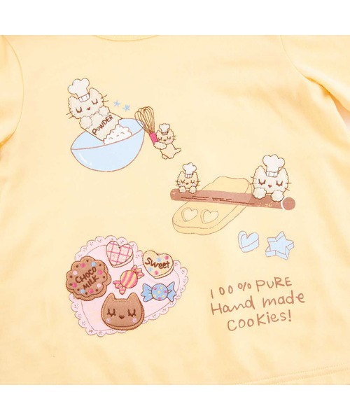 KP（ケーピー）の「パティシエココちゃん長袖Tシャツ(80～140)（Tシャツ/カットソー・キッズ・クリーム/ピンク・80ｃｍ/140cm/130cm/120cm/110cm/100cm/90cm）」の10枚目の写真