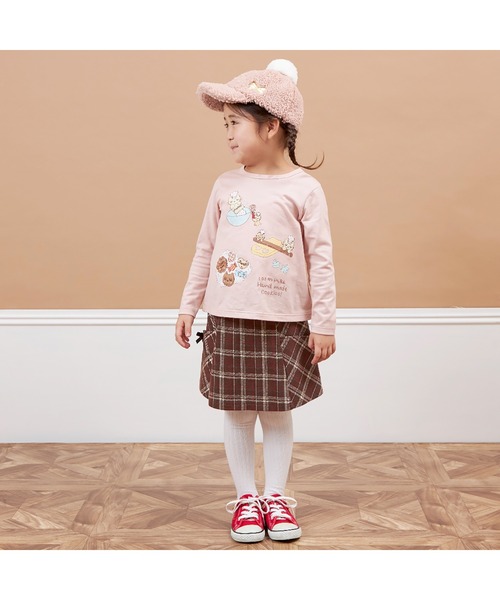 KP（ケーピー）の「パティシエココちゃん長袖Tシャツ(80～140)（Tシャツ/カットソー・キッズ・クリーム/ピンク・80ｃｍ/140cm/130cm/120cm/110cm/100cm/90cm）」の13枚目の写真