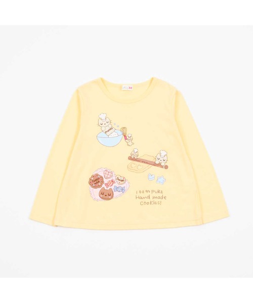 KP（ケーピー）の「パティシエココちゃん長袖Tシャツ(80～140)（Tシャツ/カットソー・キッズ・クリーム/ピンク・80ｃｍ/140cm/130cm/120cm/110cm/100cm/90cm）」の5枚目の写真