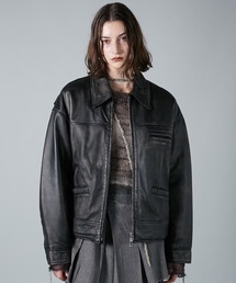 新品プランクプロジェクトシープレザージャケット