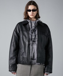 PRANK PROJECT | パディングSHEEPレザーブルゾン / Padded SHEEP Leather Blouson(ブルゾン)