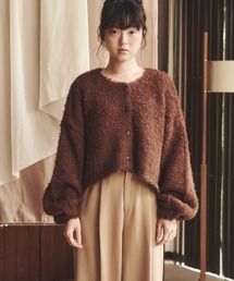 moi tytto | ボリュームプードルカーディガン(カーディガン/ボレロ)