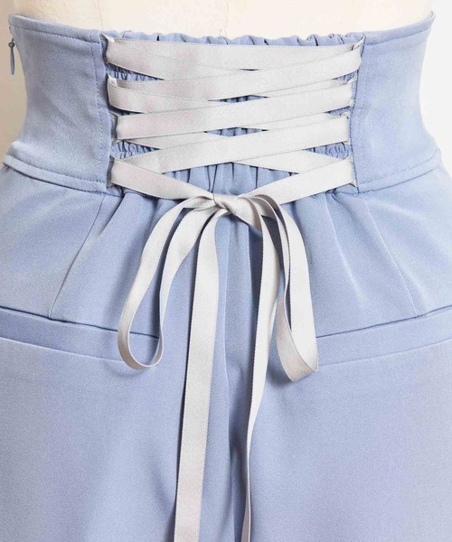 NOELA（ノエラ）の「ハイウエストバックレースアップパンツ（その他パンツ・レディース・ライトグリーン/オフホワイト/ブルー・S/M）」の22枚目の写真