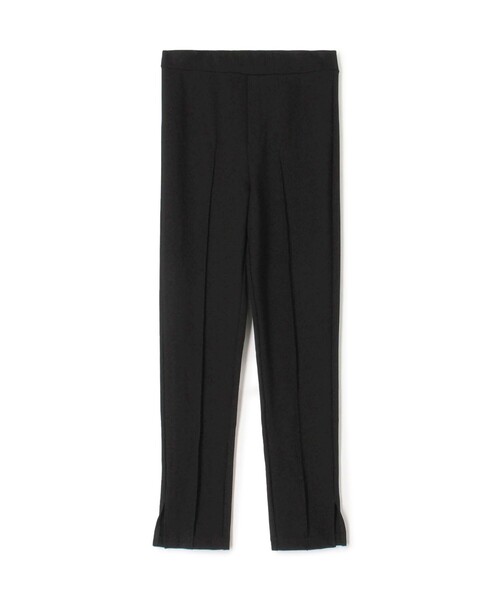 MACPHEE（マカフィー）の「レーヨンナイロン ピンタックレギンス（レギンス/スパッツ・レディース・ダークブラウン/ブラック・36）」の2枚目の写真