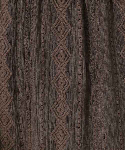 Cutie Blonde（キューティーブロンド）の「【洗える】甘すぎない大人のレース使い ストレートイージーパンツ（その他パンツ・レディース・ブルー/ブラック/ブラウン系その他・02/03/04）」の11枚目の写真