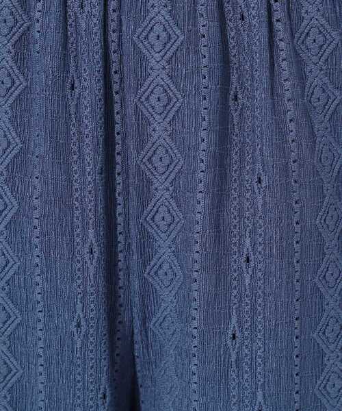 Cutie Blonde（キューティーブロンド）の「【洗える】甘すぎない大人のレース使い ストレートイージーパンツ（その他パンツ・レディース・ブルー/ブラック/ブラウン系その他・02/03/04）」の15枚目の写真