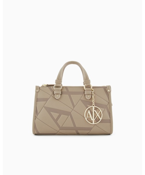 Armani Exchange ショルダーバッグ ベージュ ARMANI EXCHANGE（アルマーニエクスチェンジ）の「【A|X