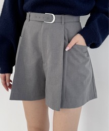ベルト付きショートパンツ 148879