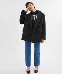 COACH（コーチ）の「ショート コート・リサイクル ウール（その他