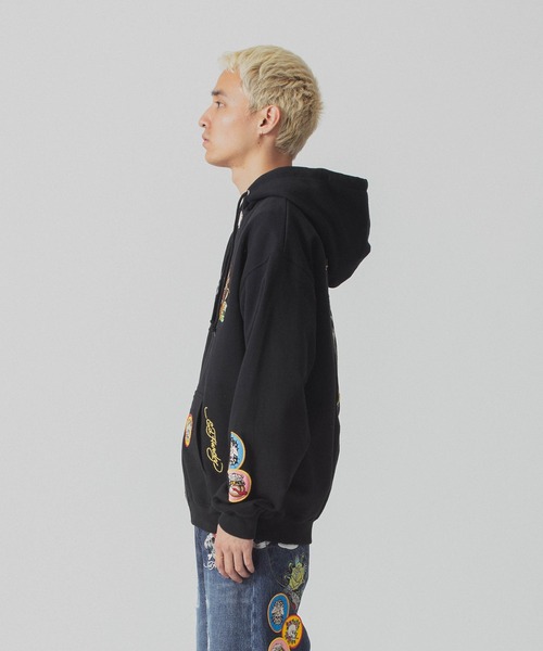 Ed Hardy（エドハーディー）の「XLARGE×ED HARDY ZIP HOODED