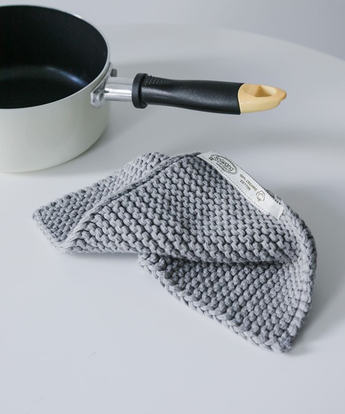 Cinq（シンク）の「CINQ　Solwang ポットホルダー（キッチンツール・レディース・インディゴブルー/グレー系その他/アイボリー・-）」の14枚目の写真