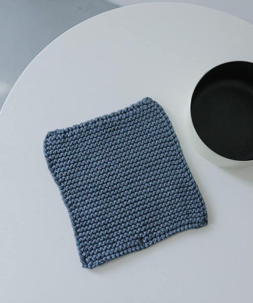 Cinq（シンク）の「CINQ　Solwang ポットホルダー（キッチンツール・レディース・インディゴブルー/グレー系その他/アイボリー・-）」の19枚目の写真