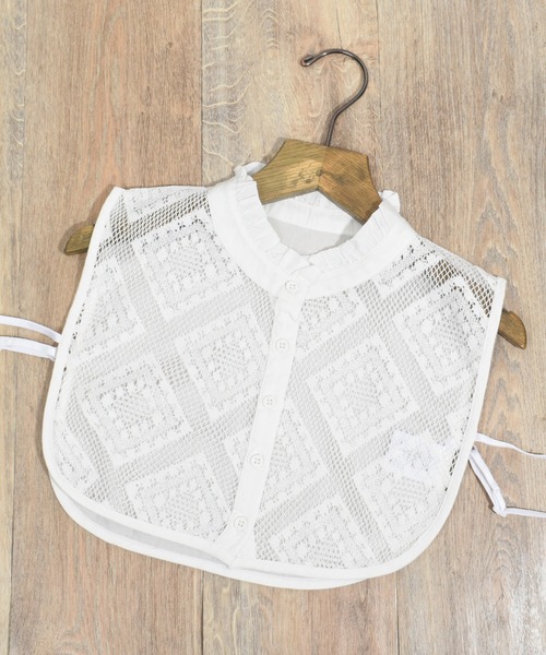 Felt-Maglietta（フェルトマリエッタ）の「コットンレース付け襟（付け襟・レディース・ホワイト系その他/オフホワイト/ホワイト系その他2/ブラック系その他/ブラック/ブラック系その他2・FREE）」の21枚目の写真