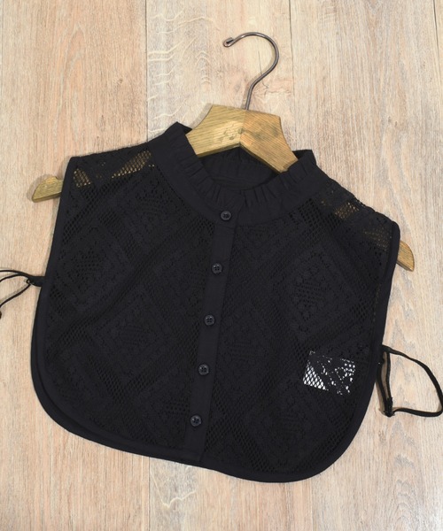 Felt-Maglietta（フェルトマリエッタ）の「コットンレース付け襟（付け襟・レディース・ホワイト系その他/オフホワイト/ホワイト系その他2/ブラック系その他/ブラック/ブラック系その他2・FREE）」の7枚目の写真