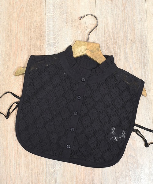 Felt-Maglietta（フェルトマリエッタ）の「コットンレース付け襟（付け襟・レディース・ホワイト系その他/オフホワイト/ホワイト系その他2/ブラック系その他/ブラック/ブラック系その他2・FREE）」の8枚目の写真