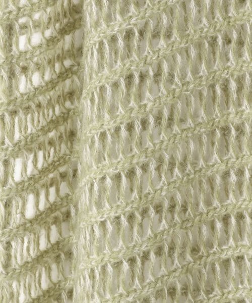 LOWRYS FARM（ローリーズファーム）の「ニットキャミワンピース　150225（ワンピース・レディース・アイボリー/ブラック/グリーン・FREE）」の13枚目の写真