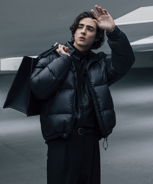 GOLDWIN（ゴールドウィン）の「Goldwin 別注 PERTEX QUANTUM DOWN（ダウンジャケット/コート・メンズ・グレー/ブラック・LARGE/MEDIUM）」の5枚目の写真