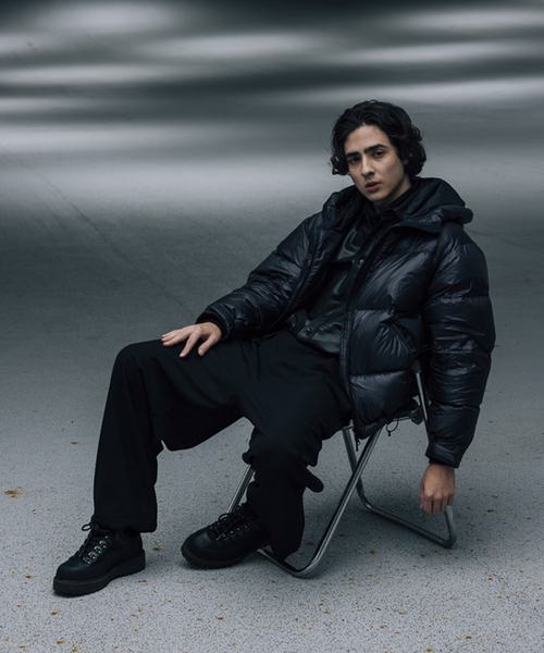 GOLDWIN（ゴールドウィン）の「Goldwin 別注 PERTEX QUANTUM DOWN（ダウンジャケット/コート・メンズ・グレー/ブラック・LARGE/MEDIUM）」の7枚目の写真