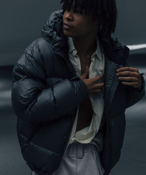 GOLDWIN（ゴールドウィン）の「Goldwin 別注 PERTEX QUANTUM DOWN（ダウンジャケット/コート・メンズ・グレー/ブラック・LARGE/MEDIUM）」の13枚目の写真