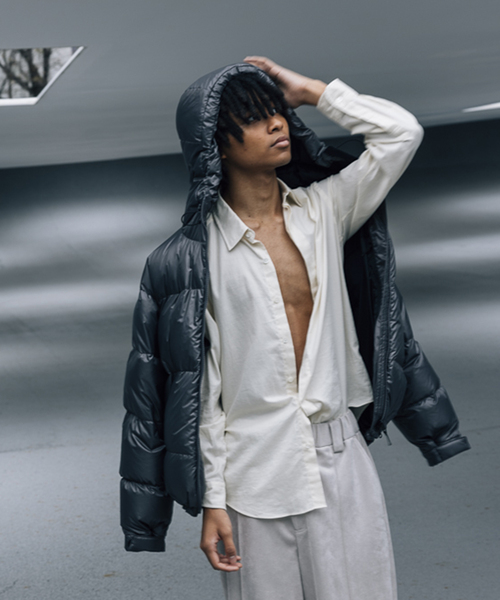 GOLDWIN（ゴールドウィン）の「Goldwin 別注 PERTEX QUANTUM DOWN（ダウンジャケット/コート・メンズ・グレー/ブラック・LARGE/MEDIUM）」の18枚目の写真