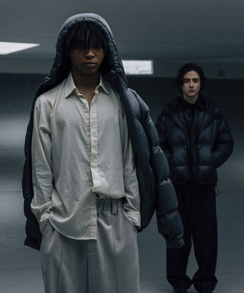 GOLDWIN（ゴールドウィン）の「Goldwin 別注 PERTEX QUANTUM DOWN（ダウンジャケット/コート・メンズ・グレー/ブラック・LARGE/MEDIUM）」の19枚目の写真