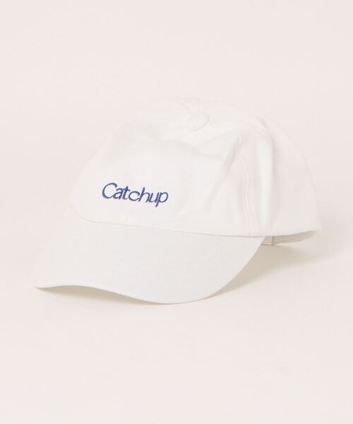 Catchup(ケチャップ)の「【Catchup】Catchupロゴキャップ(キャップ・キッズ・オフホワイト/ブルー/ピンク・50㎝/52㎝/54㎝)」の5枚目の写真