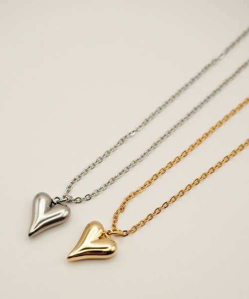 ciite' surgical stainless(シーテサージカルステンレス)の「【 金属アレルギー対応 】 ミニハートネックレス サージカルステンレス(ネックレス・レディース・シルバー/ゴールド・FREE)」の14枚目の写真