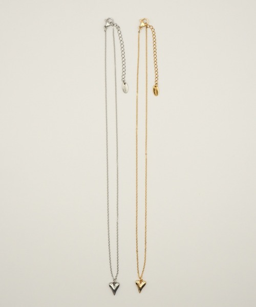 ciite' surgical stainless(シーテサージカルステンレス)の「【 金属アレルギー対応 】 ミニハートネックレス サージカルステンレス(ネックレス・レディース・シルバー/ゴールド・FREE)」の15枚目の写真