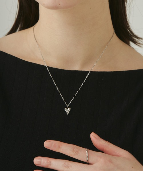 ciite' surgical stainless(シーテサージカルステンレス)の「【 金属アレルギー対応 】 ミニハートネックレス サージカルステンレス(ネックレス・レディース・シルバー/ゴールド・FREE)」の19枚目の写真