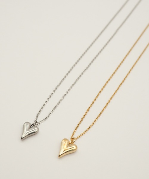 ciite' surgical stainless(シーテサージカルステンレス)の「【 金属アレルギー対応 】 ミニハートネックレス サージカルステンレス(ネックレス・レディース・シルバー/ゴールド・FREE)」の22枚目の写真