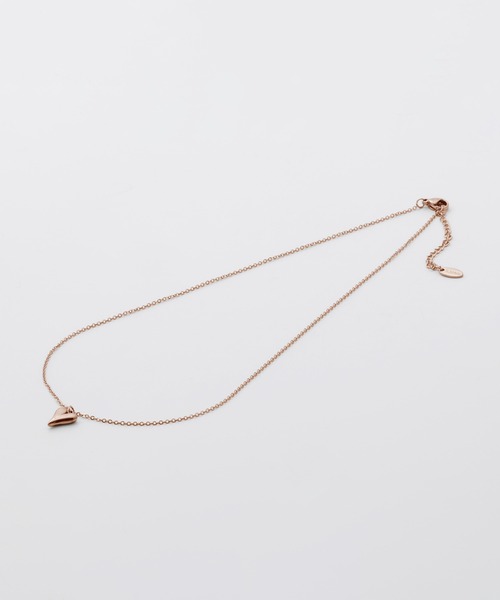 ciite' surgical stainless(シーテサージカルステンレス)の「【 金属アレルギー対応 】 ミニハートネックレス サージカルステンレス(ネックレス・レディース・シルバー/ゴールド・FREE)」の12枚目の写真