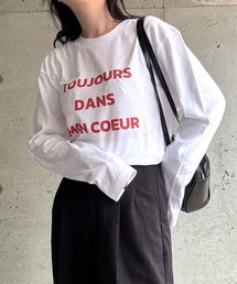 フロッキーロゴロングTシャツ