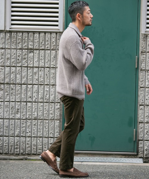 URBAN RESEARCH ROSSO MEN(アーバンリサーチロッソメン)の「『XLサイズあり』メリノウールリラックスポロニット(ニット/セーター・メンズ・ダークブラウン/ネイビー/グレー/ブラック/グレー系その他・SMALL/MEDIUM/LARGE/X-LARGE)」の10枚目の写真