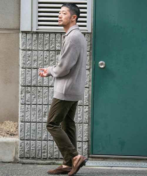 URBAN RESEARCH ROSSO MEN(アーバンリサーチロッソメン)の「『XLサイズあり』メリノウールリラックスポロニット(ニット/セーター・メンズ・ダークブラウン/ネイビー/グレー/ブラック/グレー系その他・SMALL/MEDIUM/LARGE/X-LARGE)」の12枚目の写真