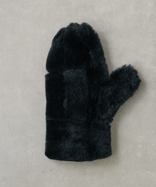 BIRTHDAY BAR(バースデイバー)の「【CONTROL FREAK】ハギムートンミトン(手袋・レディース・ブラック/グレー/キャメル・フリー)」の6枚目の写真