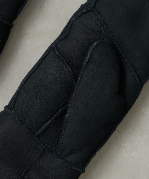 BIRTHDAY BAR(バースデイバー)の「【CONTROL FREAK】ハギムートンミトン(手袋・レディース・ブラック/グレー/キャメル・フリー)」の7枚目の写真