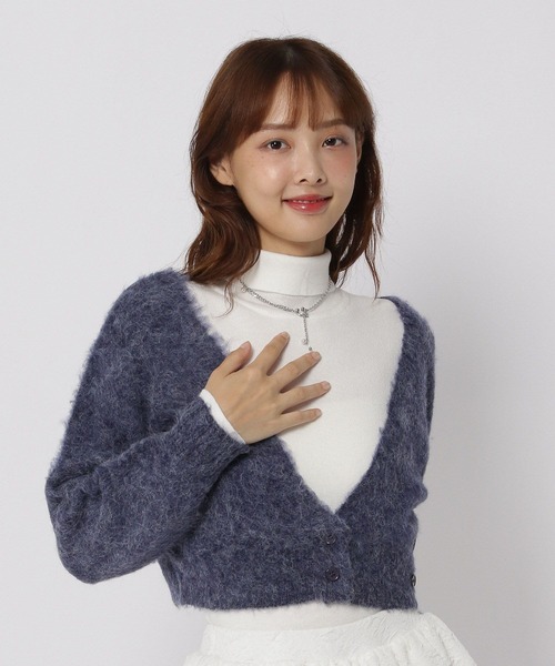 3.3 Field Trip （3.3フィールドトリップ）の「3.3 Field Trip／タートルネックロングスリーブ（ニット/セーター・レディース・グレー/ホワイト/ブラック・FREE）」の2枚目の写真