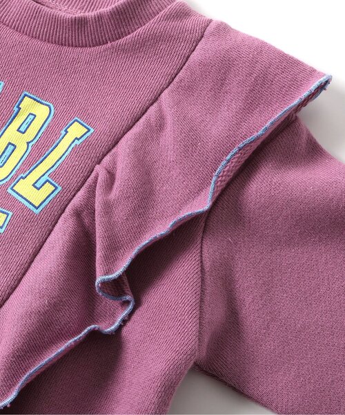 セール】【WEB限定】フリルトレーナー（スウェット）｜BREEZE