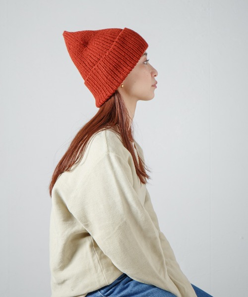 【セール】Whole Garment Huge Knit Beanie / ホールガーメントビッグシルエットニットワッチ（ニットキャップ/ビーニー）｜RACAL（ラカル）