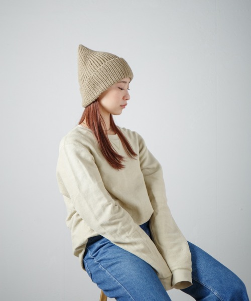 【セール】Whole Garment Huge Knit Beanie / ホールガーメントビッグシルエットニットワッチ（ニットキャップ/ビーニー）｜RACAL（ラカル）