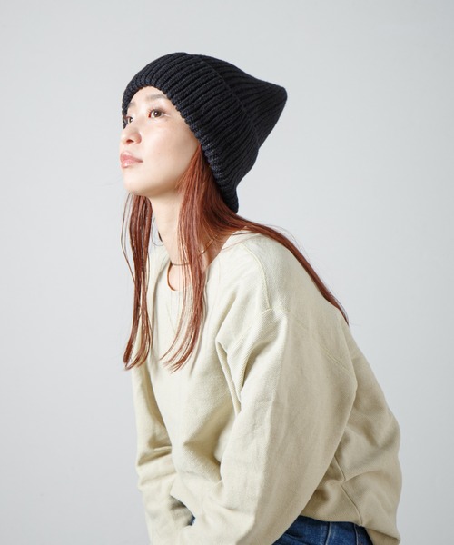 【セール】Whole Garment Huge Knit Beanie / ホールガーメントビッグシルエットニットワッチ（ニットキャップ/ビーニー）｜RACAL（ラカル）
