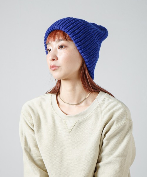 【セール】Whole Garment Huge Knit Beanie / ホールガーメントビッグシルエットニットワッチ（ニットキャップ/ビーニー）｜RACAL（ラカル）