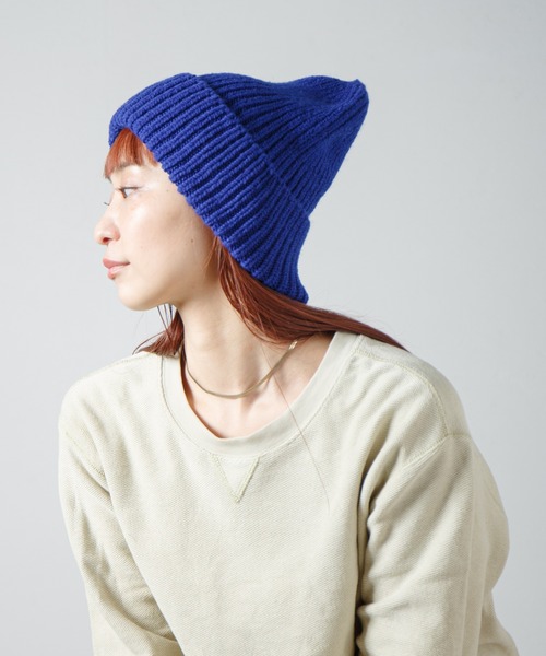 【セール】Whole Garment Huge Knit Beanie / ホールガーメントビッグシルエットニットワッチ（ニットキャップ/ビーニー）｜RACAL（ラカル）