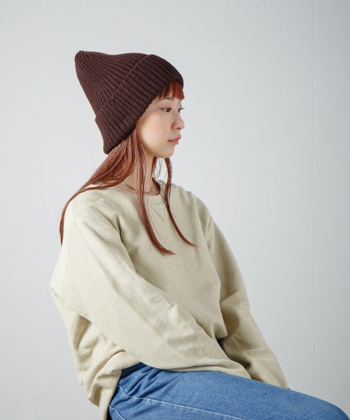 【セール】Whole Garment Huge Knit Beanie / ホールガーメントビッグシルエットニットワッチ（ニットキャップ/ビーニー）｜RACAL（ラカル）