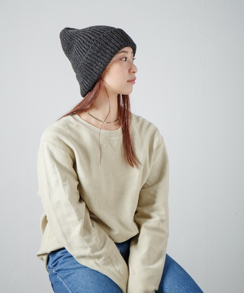 【セール】Whole Garment Huge Knit Beanie / ホールガーメントビッグシルエットニットワッチ（ニットキャップ/ビーニー）｜RACAL（ラカル）