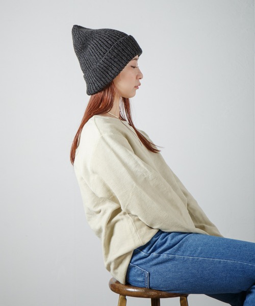 【セール】Whole Garment Huge Knit Beanie / ホールガーメントビッグシルエットニットワッチ（ニットキャップ/ビーニー）｜RACAL（ラカル）
