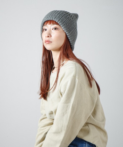 【セール】Whole Garment Huge Knit Beanie / ホールガーメントビッグシルエットニットワッチ（ニットキャップ/ビーニー）｜RACAL（ラカル）