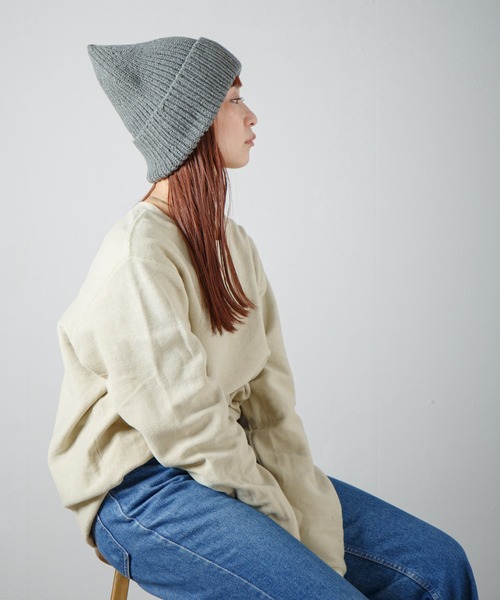 【セール】Whole Garment Huge Knit Beanie / ホールガーメントビッグシルエットニットワッチ（ニットキャップ/ビーニー）｜RACAL（ラカル）
